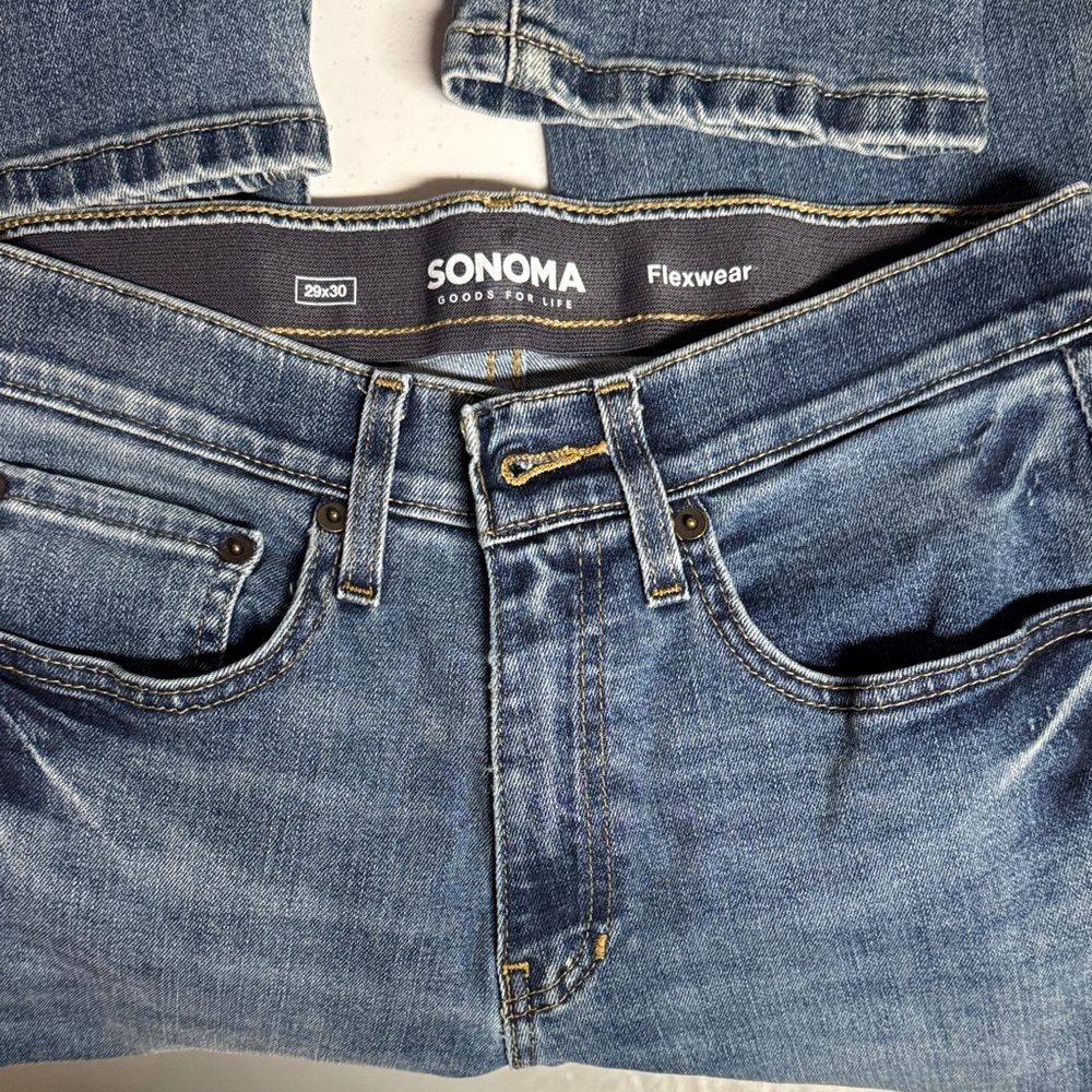 Sonoma Mens Blue Jeans